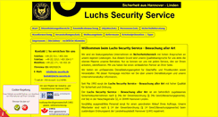 Desktop Screenshot of luchssecurity.de